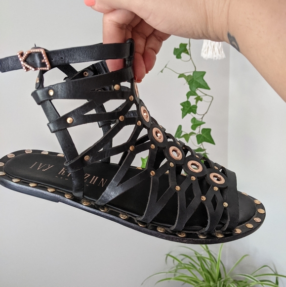 Ivy Kirzhner Rose Gold Santorini Flat - Picture 12 of 16